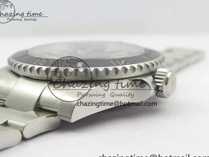 SS SA3130 Bracelet Submariner 114060 Noob Ceramic 904L 1:1 Black Case Best Edition No and Date V10 0209